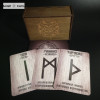 НАВЧАЛЬНА РУННА КОЛОДА (RUNES ELDER FUTHARK EDUCATIONAL) В ДЕРЕЕВ'ЯНІЙ КОРОБЦІ